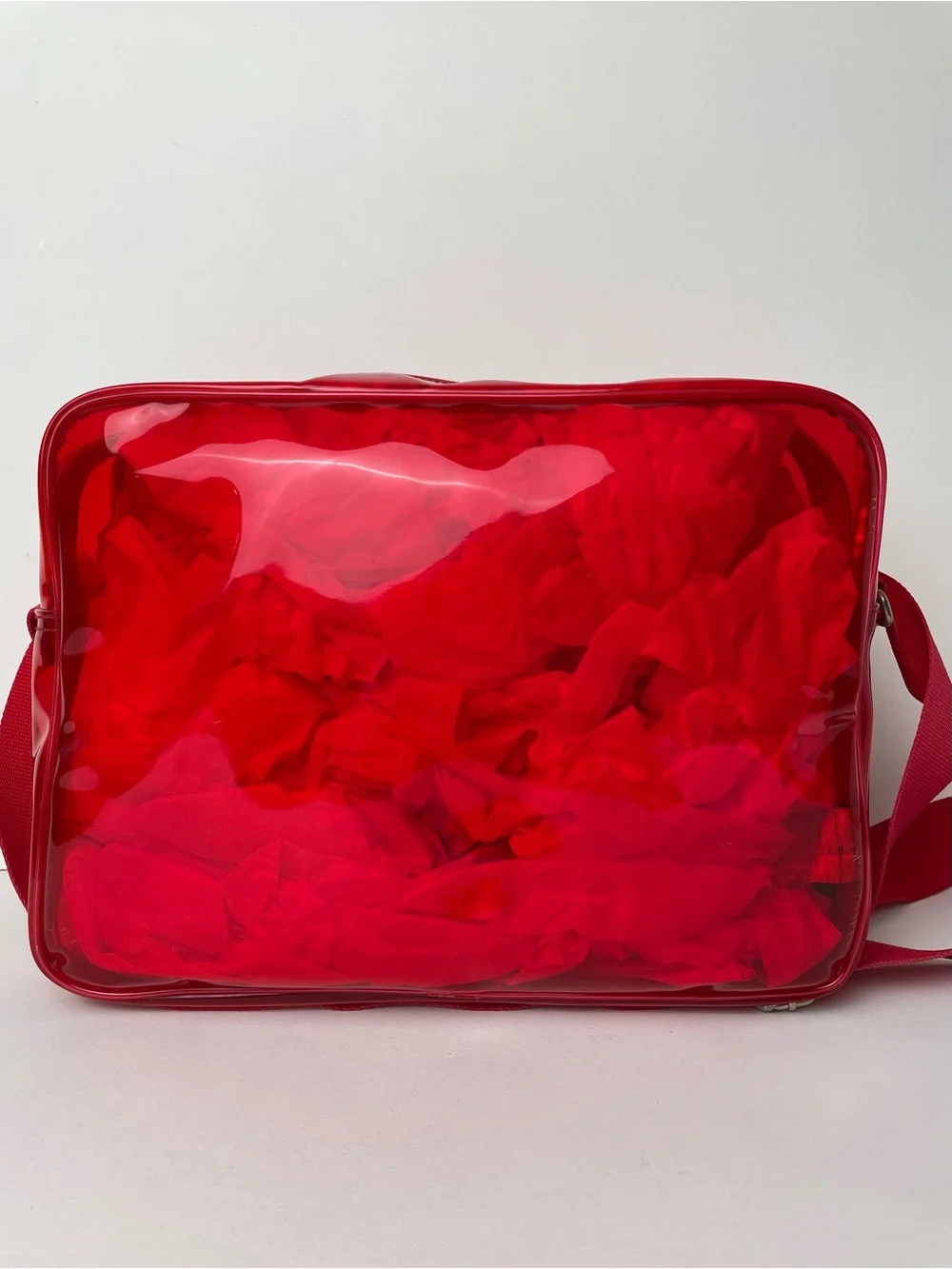 Vintage Dr. Martens Medium Red Messenger Logo Bag
